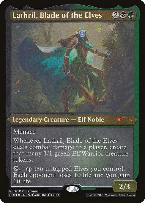 Lathril, Blade of the Elves · Kaldheim Promos 2★/158