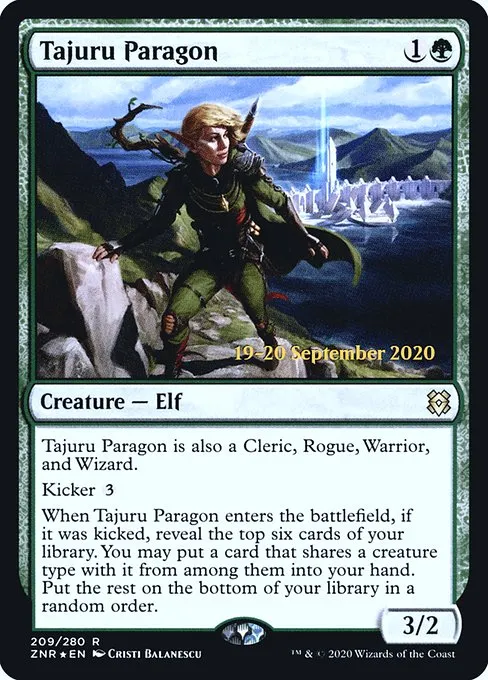 Tajuru Paragon · Zendikar Rising Promos 209s/153