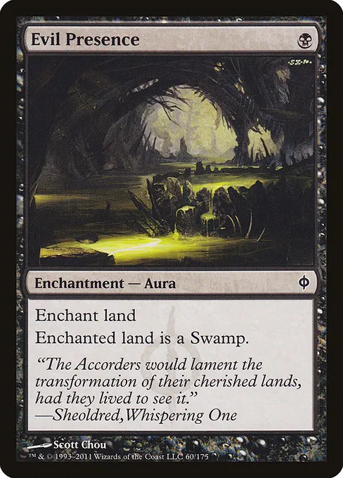 Evil Presence · New Phyrexia 60/175