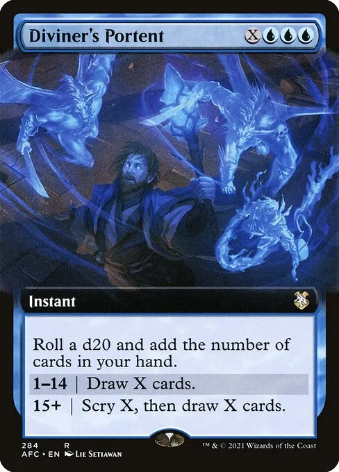Diviner's Portent · Forgotten Realms Commander 284/331