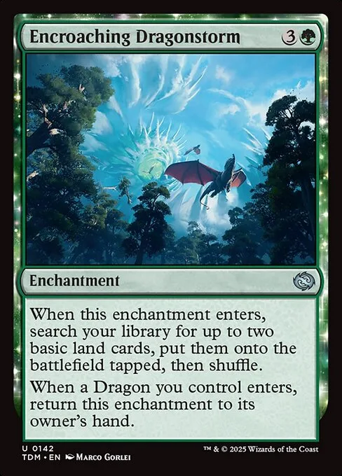 Encroaching Dragonstorm · Tarkir: Dragonstorm 142/427