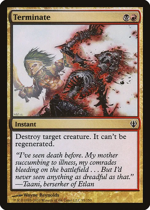 Terminate · Archenemy 95/150