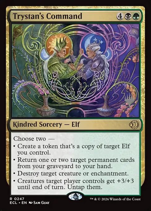 Trystan's Command · Lorwyn Eclipsed Promos 247p/87