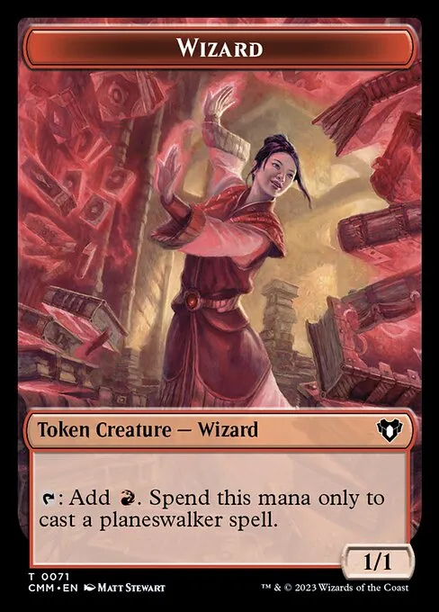 Wizard · Commander Masters Tokens 71/81