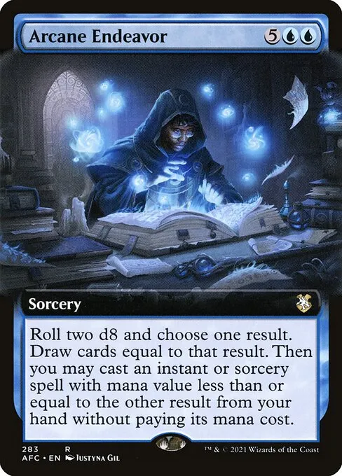 Arcane Endeavor · Forgotten Realms Commander 283/331