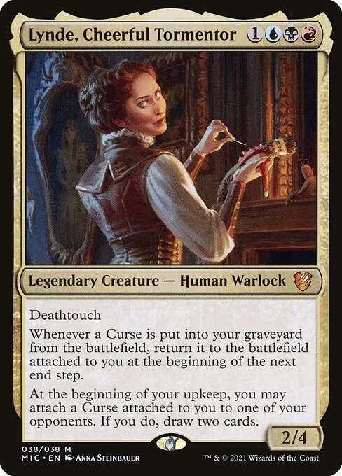 Lynde, Cheerful Tormentor · Midnight Hunt Commander 38/187