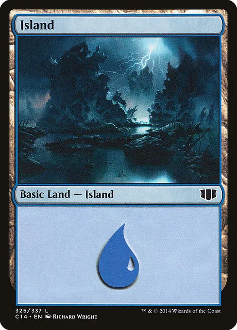 Island · Commander 2014 325/337