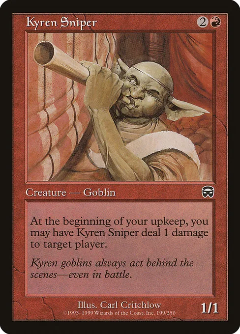 Kyren Sniper · Mercadian Masques 199/350
