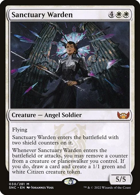 Sanctuary Warden · Streets of New Capenna 30/513