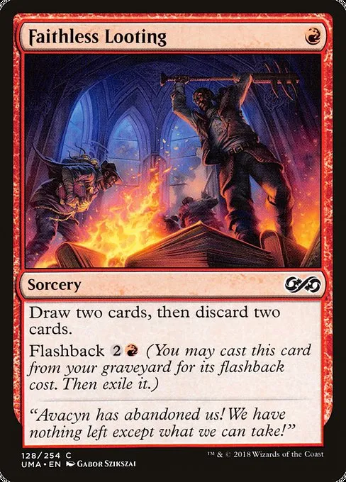 Faithless Looting · Ultimate Masters 128/254
