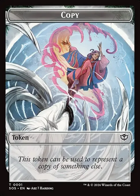Copy · Secrets of Strixhaven Tokens 1/14