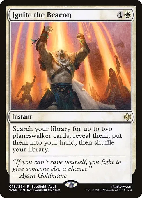 Ignite the Beacon · War of the Spark 18/312