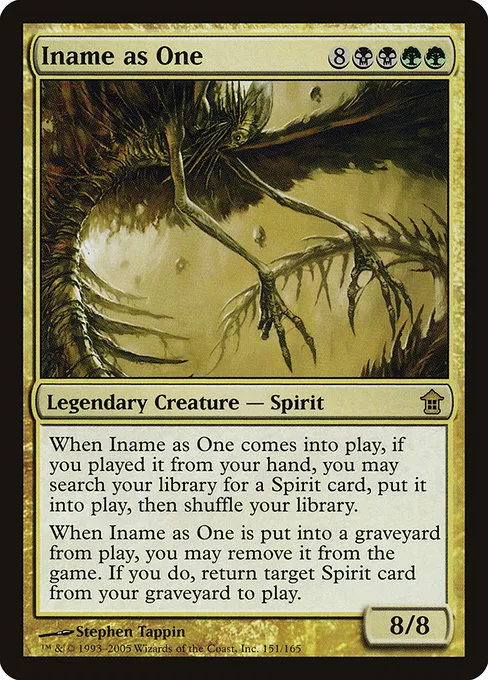 Iname as One · Saviors of Kamigawa 151/165