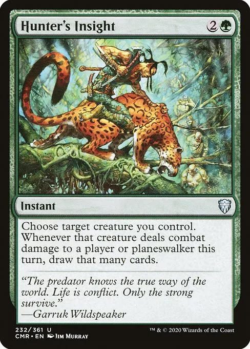 Hunter's Insight · Commander Legends 232/718