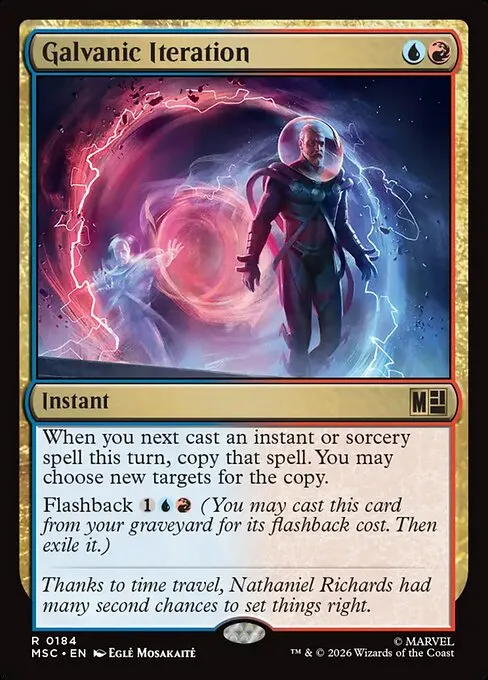 Galvanic Iteration · Marvel Super Heroes Commander 184/9