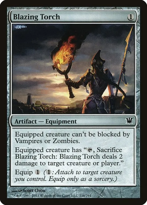 Blazing Torch · Innistrad 216/264