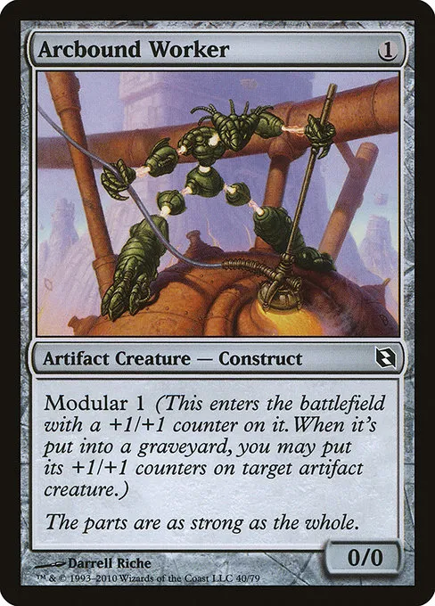 Arcbound Worker · Duel Decks: Elspeth vs. Tezzeret 40/79