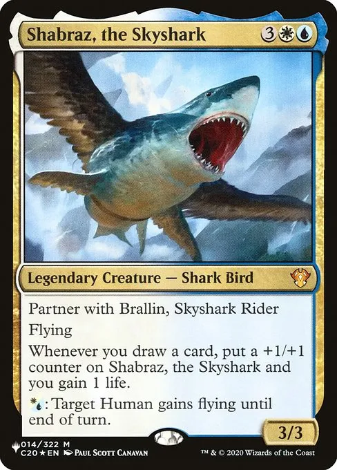 Shabraz, the Skyshark · The List C20-14/5050