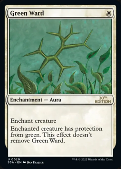 Green Ward · 30th Anniversary Edition 20/594