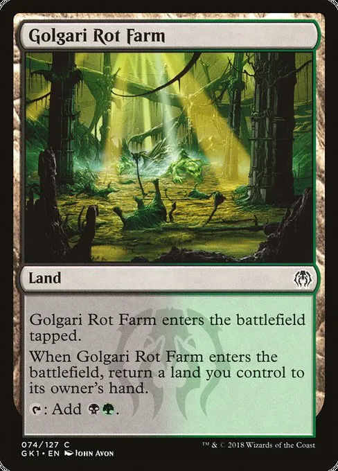 Golgari Rot Farm · GRN Guild Kit 74/127