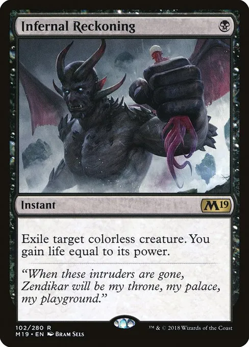 Infernal Reckoning · Core Set 2019 102/314
