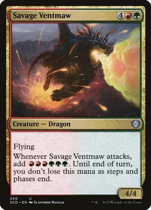 Savage Ventmaw · Starter Commander Decks 240/352
