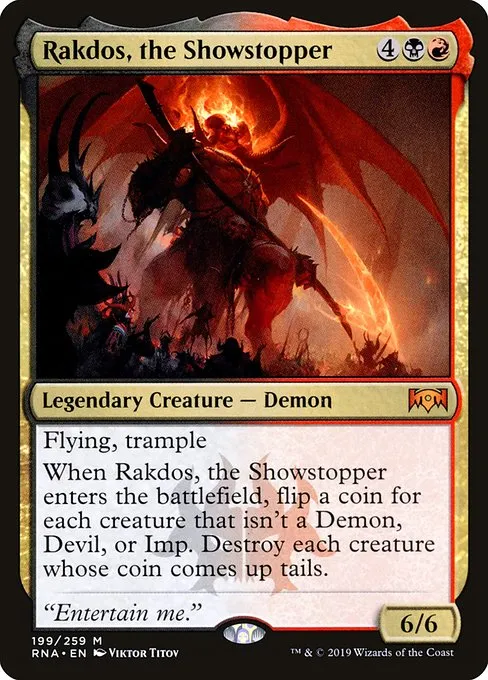 Rakdos, the Showstopper · Ravnica Allegiance 199/273
