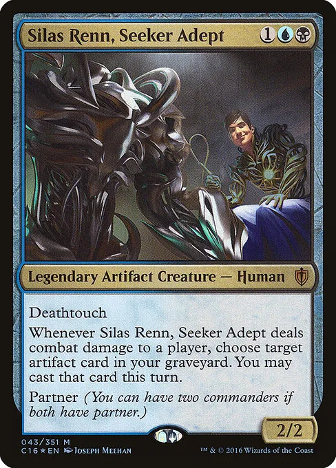 Silas Renn, Seeker Adept · Commander 2016 43/351