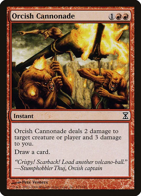 Orcish Cannonade · Time Spiral 172/301
