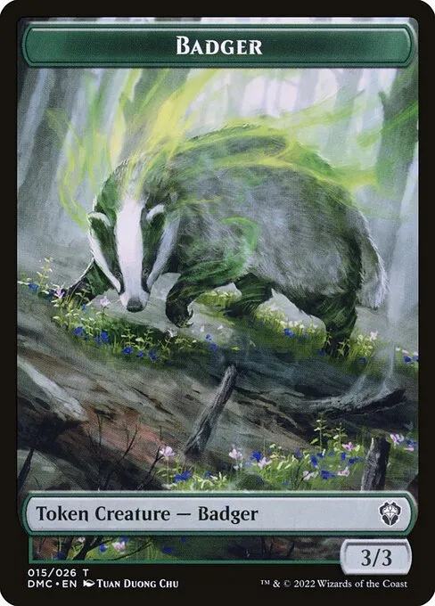 Badger · Dominaria United Tokens 15/26