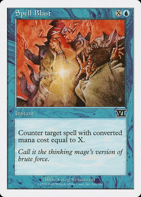 Spell Blast · Classic Sixth Edition 100/351