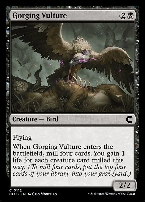 Gorging Vulture · Ravnica: Clue Edition 112/284