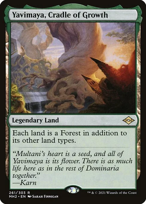 Yavimaya, Cradle of Growth · Modern Horizons 2 261/493
