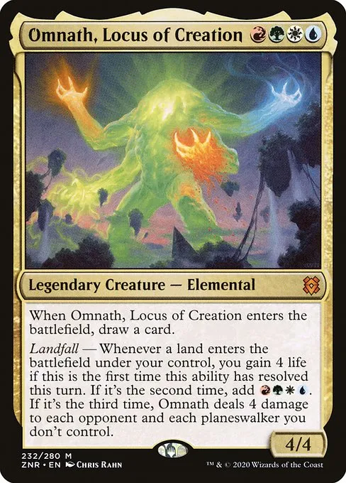 Omnath, Locus of Creation · Zendikar Rising 232/407