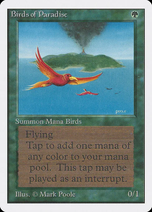 Birds of Paradise · Unlimited Edition 187/302