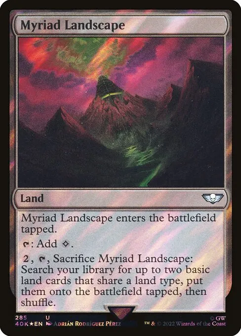 Myriad Landscape · Warhammer 40,000 Commander 285★/617
