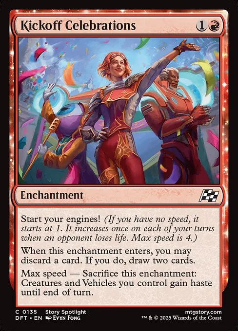 Kickoff Celebrations · Aetherdrift 135/553