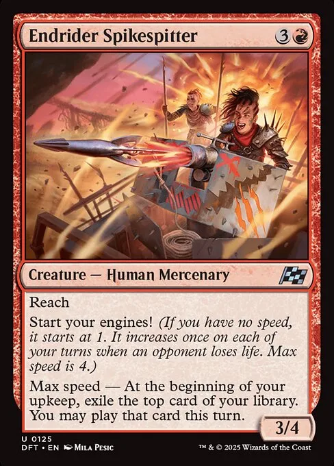 Endrider Spikespitter · Aetherdrift 125/553