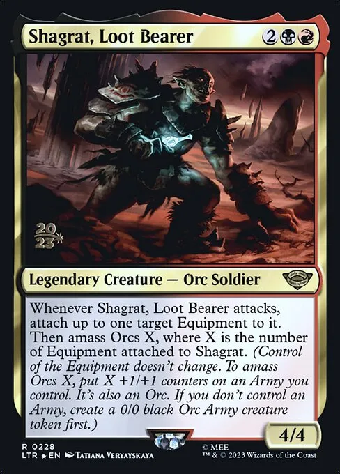 Shagrat, Loot Bearer · Tales of Middle-earth Promos 228s/86