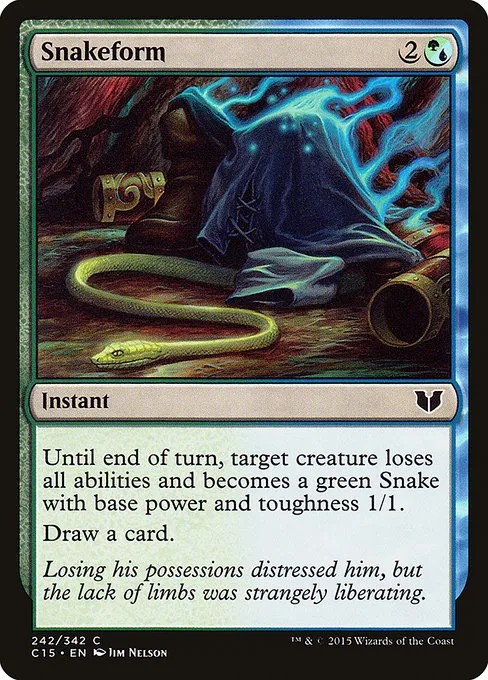 Snakeform · Commander 2015 242/342