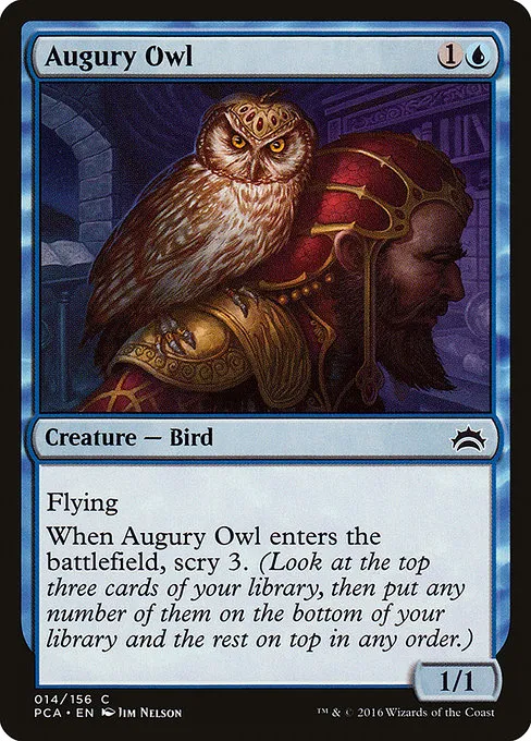 Augury Owl · Planechase Anthology 14/156