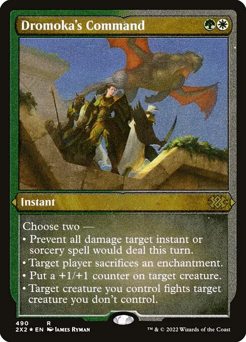Dromoka's Command · Double Masters 2022 490/579