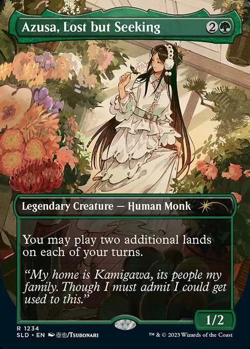 Azusa, Lost but Seeking · Secret Lair Drop 1234/2547