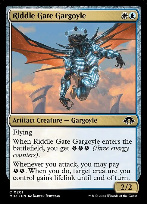 Riddle Gate Gargoyle · Modern Horizons 3 201/528
