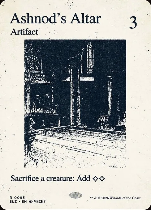Ashnod's Altar · The Zeta Set 95/21