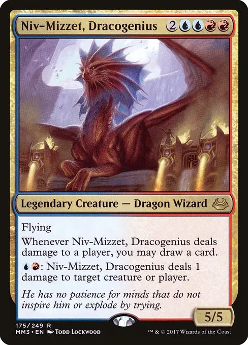 Niv-Mizzet, Dracogenius · Modern Masters 2017 175/249