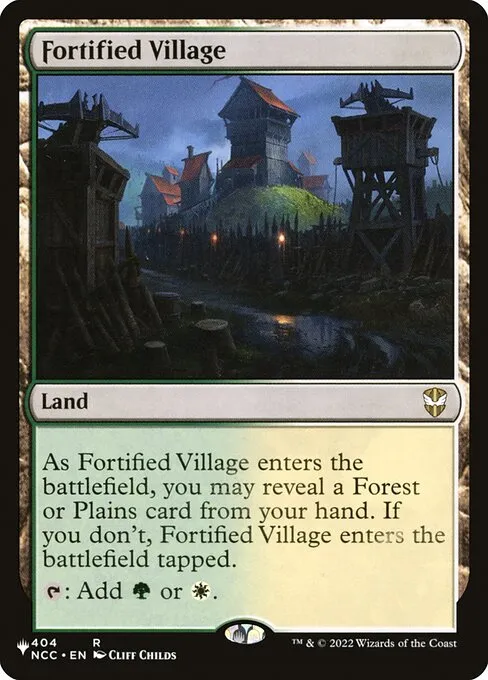 Fortified Village · The List NCC-404/5050