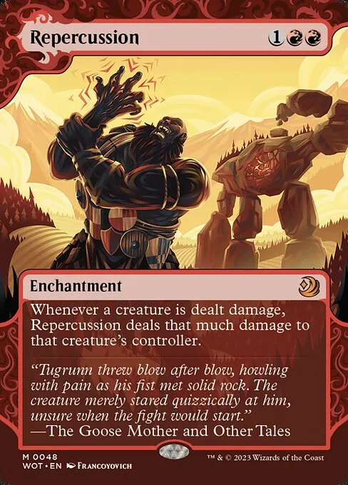 Repercussion · Wilds of Eldraine: Enchanting Tales 48/103