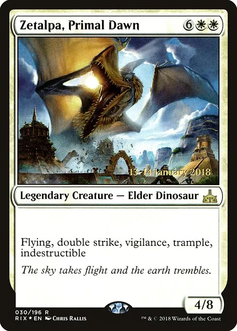 Zetalpa, Primal Dawn · Rivals of Ixalan Promos 30s/98