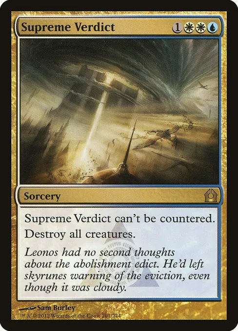 Supreme Verdict · Return to Ravnica 201/274